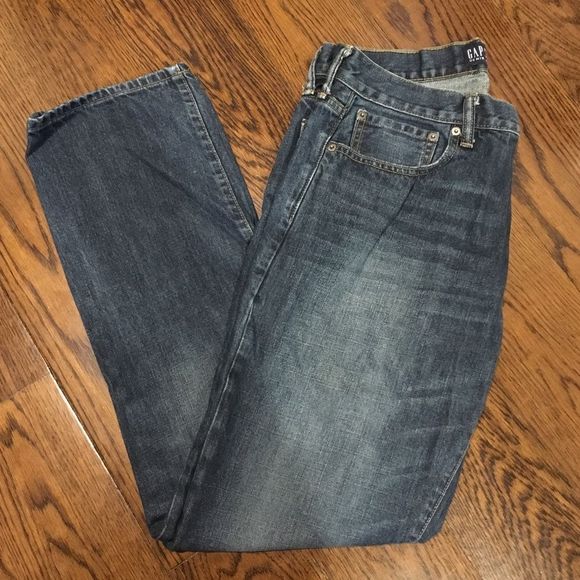 GAP Mens Straight Leg Denim Jeans 33x32 - Picture 7 of 7